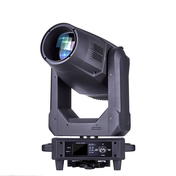 Zestaw 2 sztuk z casem - Głowica ruchoma Fractal Elite + spot LED 550W