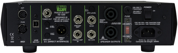 Głowa basowa Trace Elliot® TE™ 1200