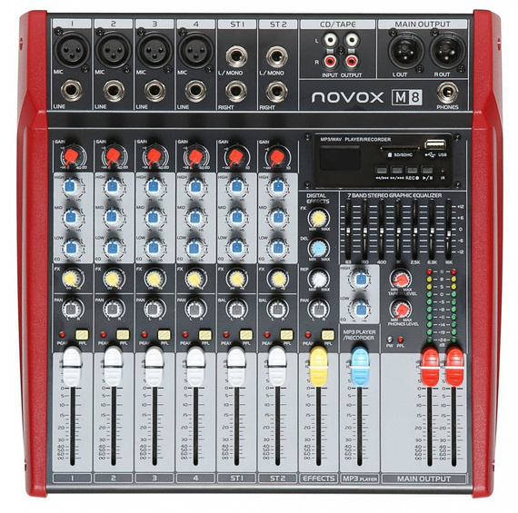 Novox M8 – mikser analogowy