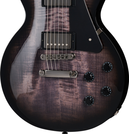 Gibson Les Paul Studio Session Translucent Ebony Burst . Black trim gitara elektryczna