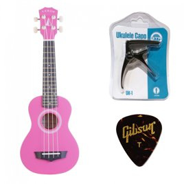 Zestaw Ukulele Arrow PB10PK + Kapodaster + Kostki