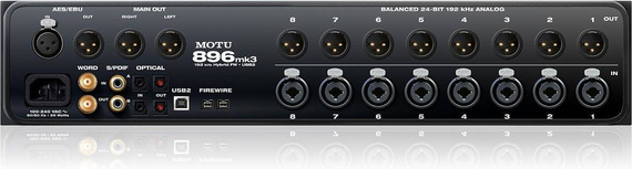 MOTU 896mk3 Hybrid interfejs audio USB/FireWire