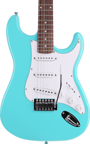 Arrow Tonecaster ST 111 Seafoam Rosewood/White gitara elektryczna