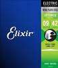 Elixir 19002 Optiweb Super Light 9-42 – struny do gitary elektrycznej