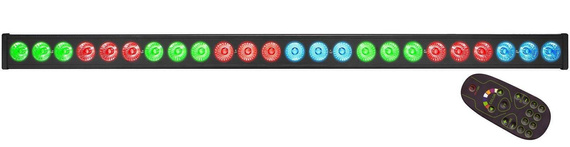 FRACTAL Zestaw 4 x BAR LED 24X3W Black + Pilot