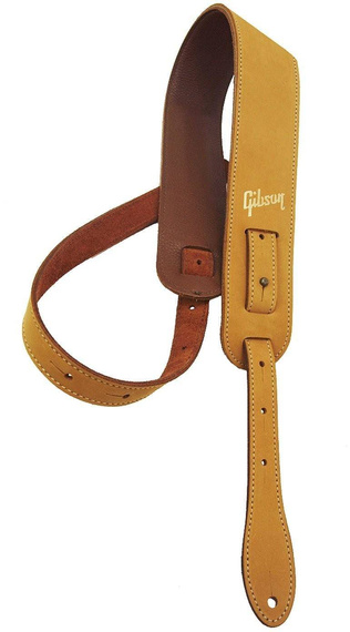 Pasek gitarowy Gibson The Nubuck Strap, tan