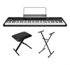 ALESIS Recital Pianino Cyfrowe + Statyw + Ława