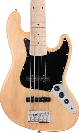 Arrow Louisiana 5 Bass Natural Maple/Black gitara basowa