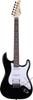 Gitara elektryczna Arrow ST 211 Deep Black Rosewood/white