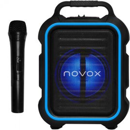 Głośnik przenośny z mikrofonem  Novox MOBILITE BLUE