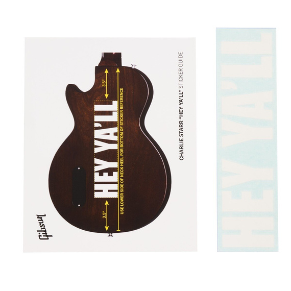 Gibson Charlie Starr Signature Les Paul Junior Ebony Satin