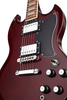 Gitara elektryczna Arrow Twincut SG22 Cherry Pie Rosewood/Black