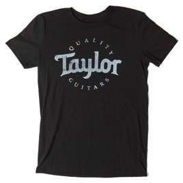 Taylor AMS SST czarne logo – koszulka męska XL