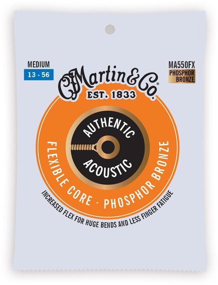 Martin MA550FX Authentic Medium – struny do gitary akustycznej