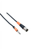 Kabel mikrofonowy Bespeco Jack/ XLR SLJM600 6m