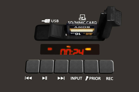 Głośnik przenośny z mikrofonem Novox MOBILITE ORANGE