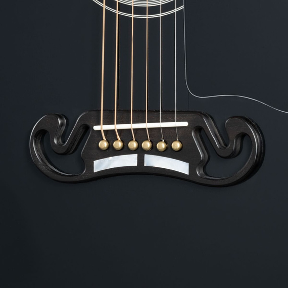 Gibson SJ-200 Custom Ebony gitara akustyczna