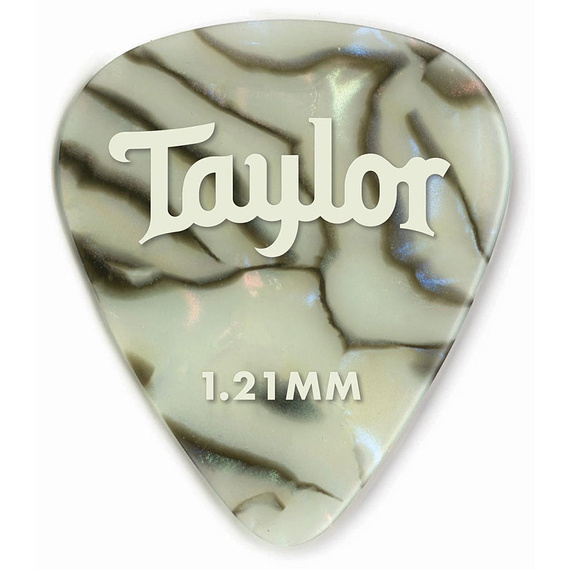 Taylor Celluloid 351 Abalone 1,21 mm – kostki gitarowe 12 szt.