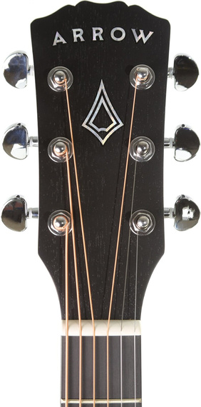 Arrow Raw Series Black - gitara akustyczna