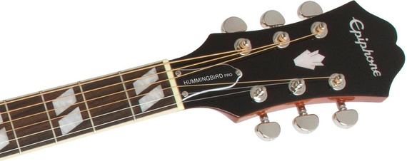 Epiphone Hummingbird Studio Solid Top Fishman Sonitone FC Faded Cherry Sunburst gitara elektro-akustyczna