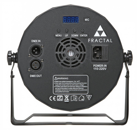 Fractal Light Zestaw 4 x PAR LED 9x10W+1x20W