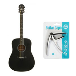 Arrow Bronze BLK - Gitara Akustyczna + Kapodaster GRATIS