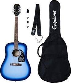 Zestaw Epiphone Starling Acoustic Guitar Player Pack Starlight Blue