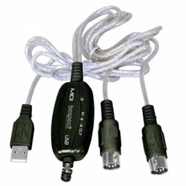 Bespeco BM-USB100 – kabel USB-MIDI do instrumentów
