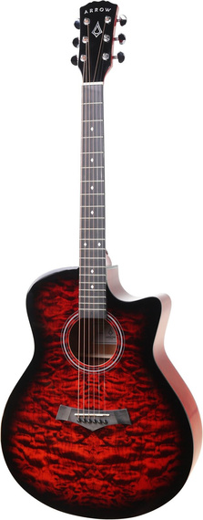Arrow Dune Series Red - gitara akustyczna