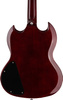 Gitara elektryczna Arrow Twincut SG22 Cherry Pie Rosewood/Black