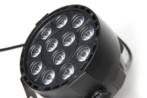 Reflektor sceniczny LED Fractal Lights Par 12x3W RGB