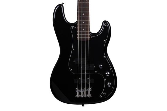 Gitara basowa Arrow Session Bass 4 Night Black Rosewood/Black