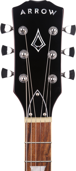 Gitara elektryczna Arrow Twincut SG22 Cherry Pie Rosewood/Black