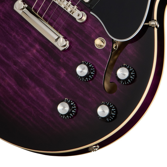 Gibson ES-339 Figured Dark Purple Burst - gitara elektryczna