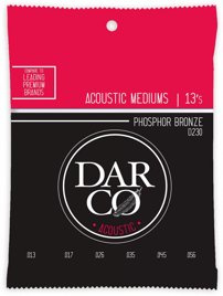 Struny do gitary akustycznej Darco D230 Medium (13-56) Phosphor Bronze 92/8
