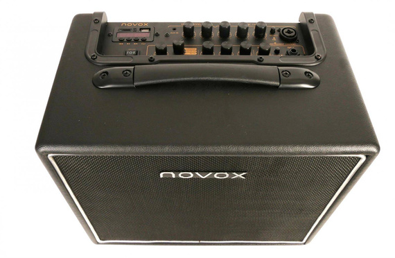 Wzmacniacz mobilny Novox nPLAY 50W z odtwarzaczem MP3 USB/SD i Bluetooth