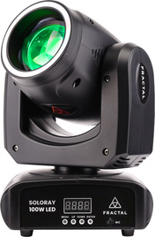 Ruchoma głowa LED Fractal Lights Soloray 100W z ringiem LED