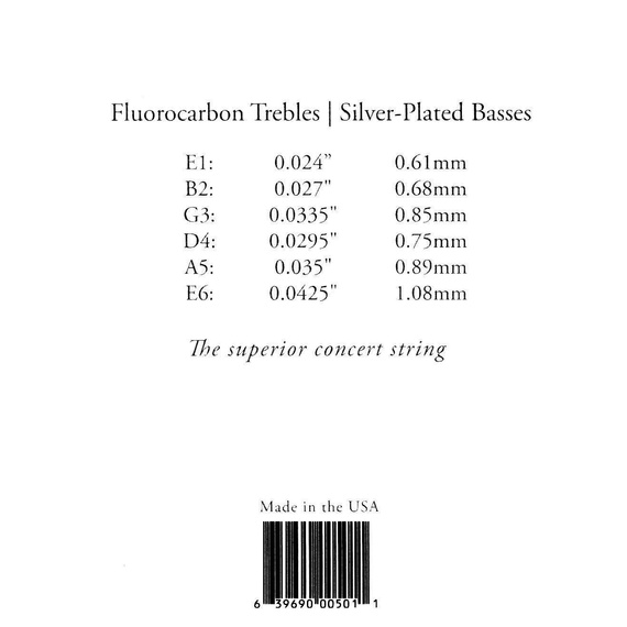Struny do gitary klasycznej Augustine Paragon Red Medium karbonowe