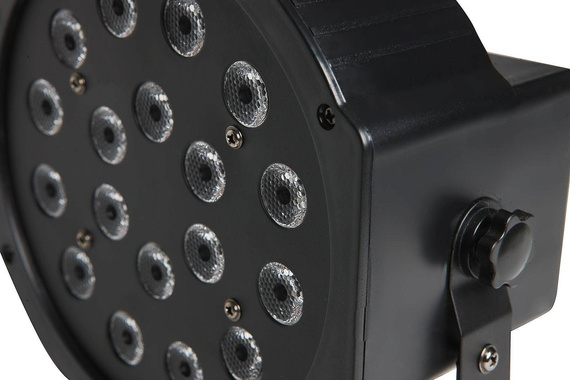 Zestaw 4 x Fractal Lights PAR LED 18x1 W + Pokrowiec