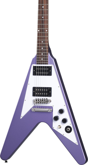 Gitara elektryczna Epiphone Kirk Hammett 1979 Flying V Purple Metallic