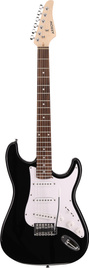 Arrow Tonecaster ST 111 Abyss Black Rosewood/White – gitara elektryczna