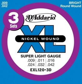 D'Addario EXL120-3D