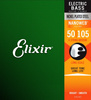 Elixir 14102 NanoWeb 50-105 Long Scale – struny do gitary basowej