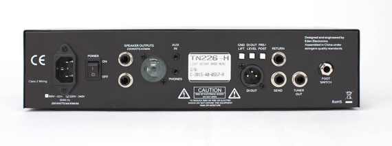 Eden TN226 - głowa basowa 225W/4Ohm
