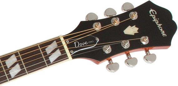 Epiphone Dove Studio Solid Top Fishman Sonitone VB Violinburst gitara elektro-akustyczna