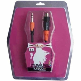 Przewód mikrofonowy Bespeco Jack/ XLR SLSF450 4,5m