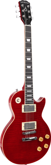 Arrow Riffster LP 22 Flame Burst RD Rosewood/Cream gitara elektryczna