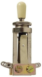 Gibson Toggle Switch Straight Type w/Cream Switch Cap TS020