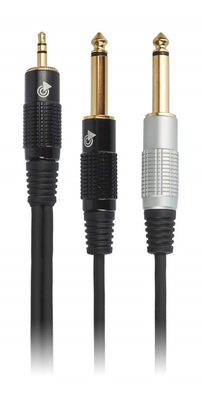 Kabel 2x Jack 6.3mm Bespeco EAYMSJ150 1,5m