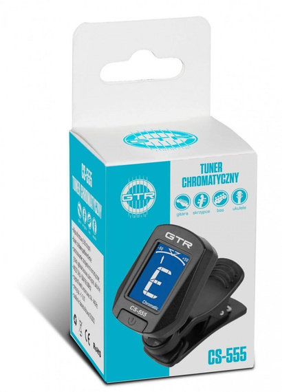 GTR Tools CS-555 – tuner gitarowy